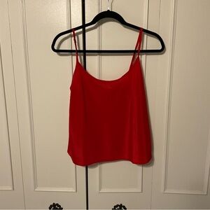 Red Spaghetti Strap Top